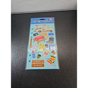 Stickopotamus RV Camping Stickers . Vacation & Travel . Road Trip . Let's go!